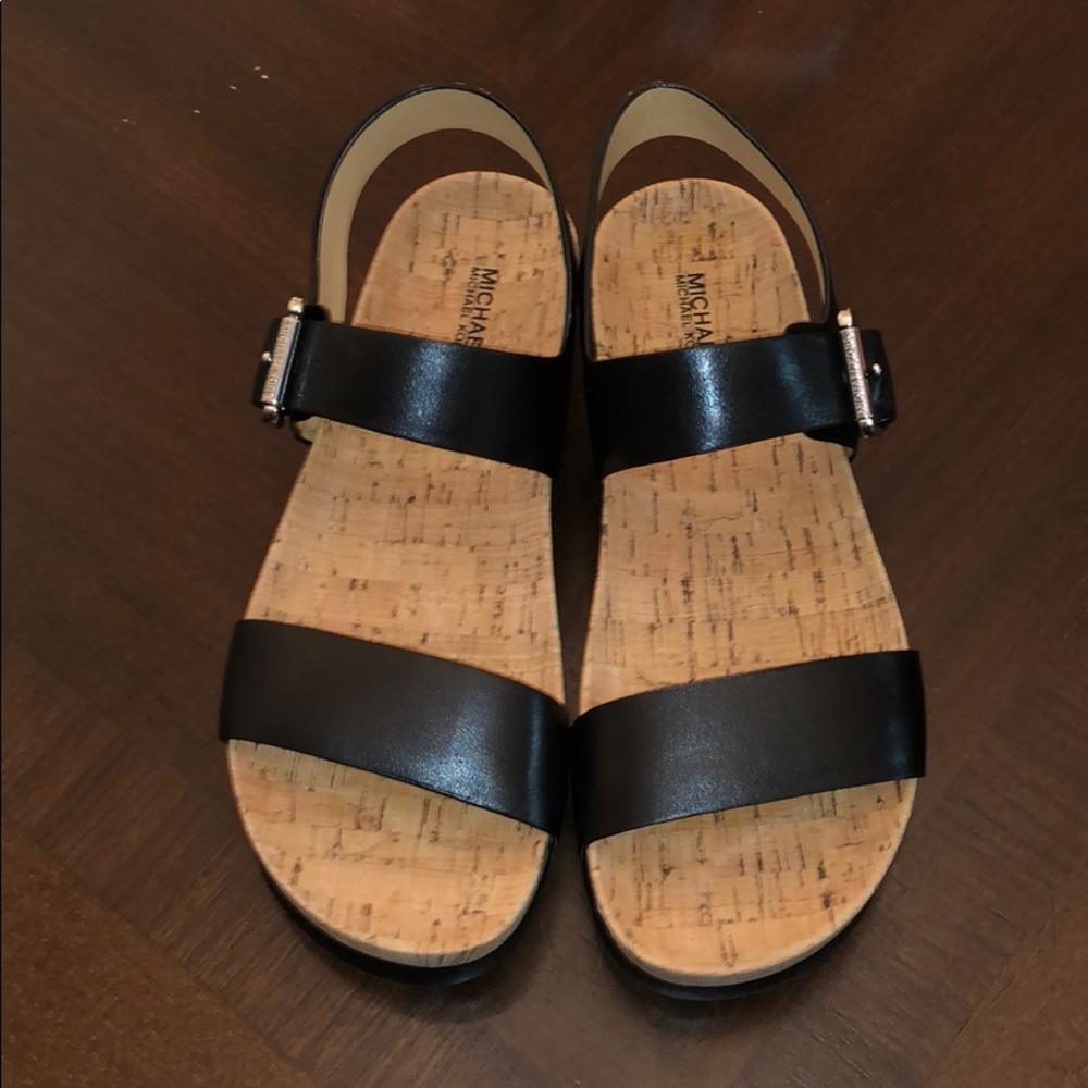 Michael Kors Women’s Judie Leather Sandals